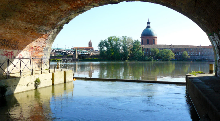 Canal de Brienne, avec vue sur la Garonne - VNF