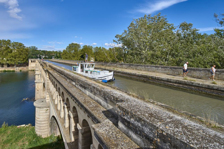 Pont-canal de l'Orb à Béziers - VNF, Damen Lachas