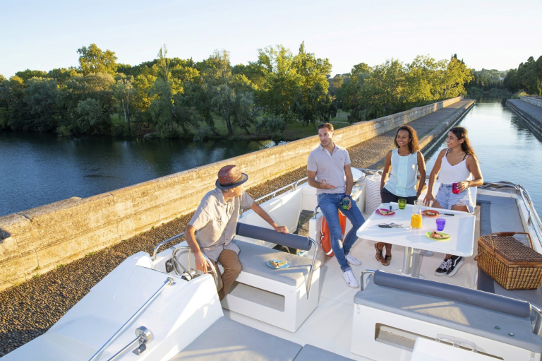 Canal du Midi en bateau