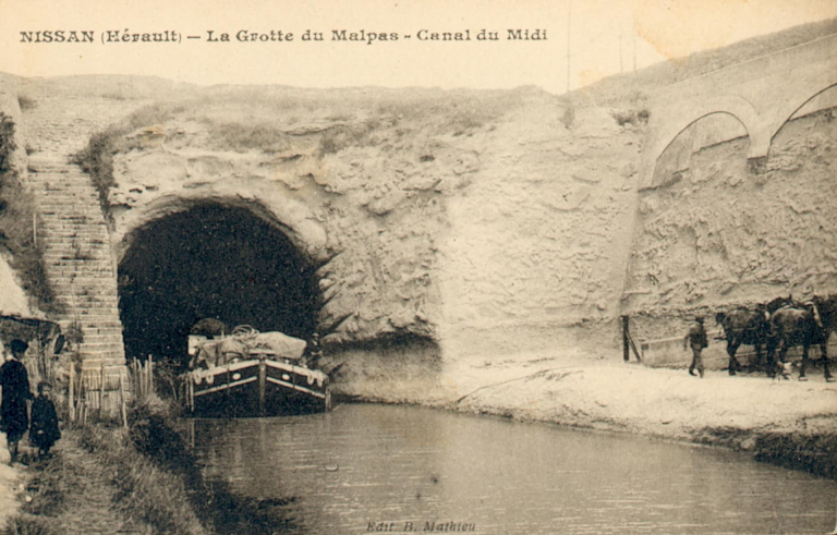 Tunnel du Malpas, en amont, 19010 - Collection Sicard