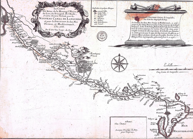 Projet de tracé, 1666