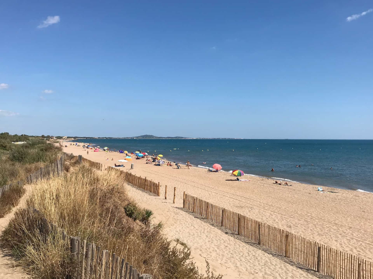 Plage La Redoute, Portiragne - OT Cap d'Agde Méditerranée -CRTL Occitanie