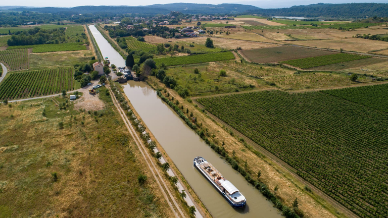 Navigation, écluse d'Argens