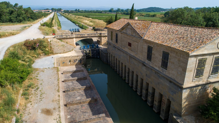 Ouvrage de Gailhousty, Sallèles d'Aude © VNF, Victor Tonelli