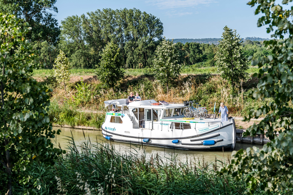 Évolution de la navigation sur le canal du Midi Canal du Midi