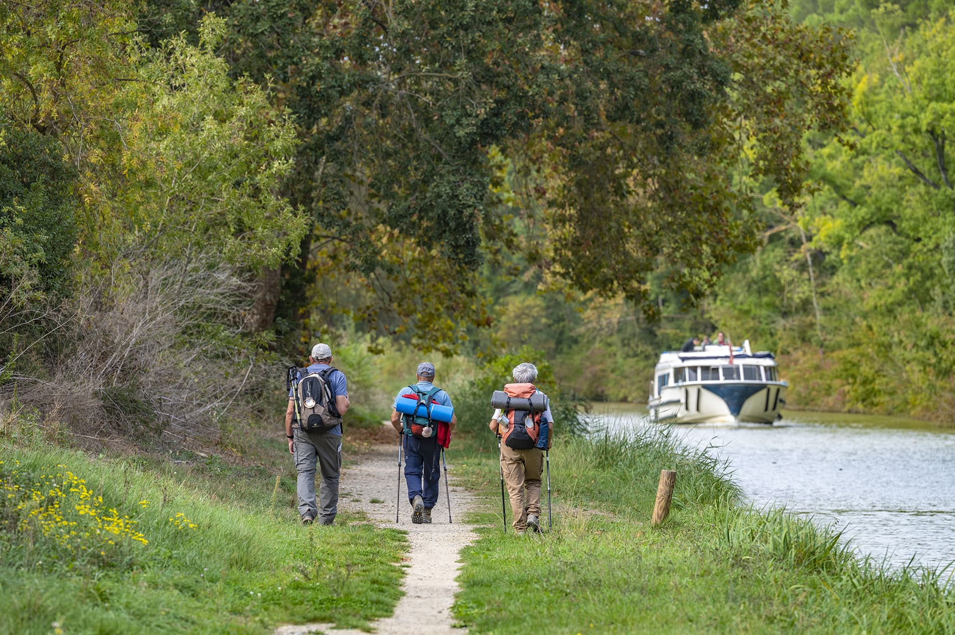Walking along the Canal: on the water's edge! - Canal du Midi