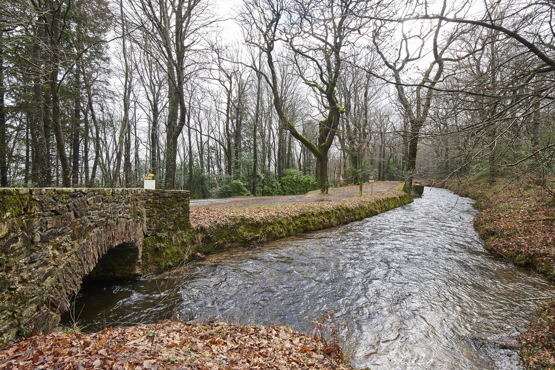 The 'Rigole de la Plaine' channel from the Montagne Noire - Canal du Midi